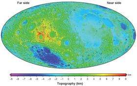 New high-res map suggests little water inside moon
