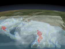 New NASA 3-D Video Shows Thunderstorms in Tropical Storm Ida