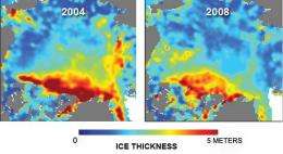 New NASA Satellite Survey Reveals Dramatic Arctic Sea Ice Thinning