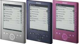 New Sony e-book reader $100 cheaper than Kindle