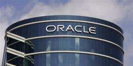 Oracle shares slip after 1Q revenue disappoints (AP)