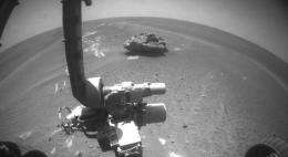 Possible Meteorite Imaged by Opportunity Rover