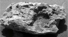 Rover Confirms Meteorite on Mars