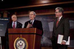 Senate Democrats clear hurdle on health care bill (AP)