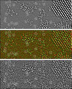 Simultaneous Nanoscale Imaging of Surface and Bulk Atoms