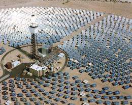 Solar power generation around the clock