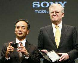 Sony optimistic on 3-D TVs, in-house display (AP)