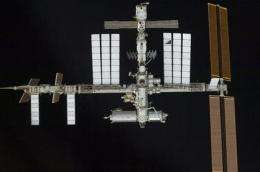 Space junk threat worried space station (AP)