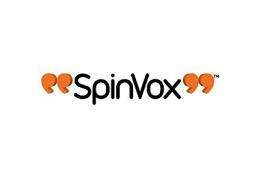 SpinVox provides voice-to-text services to telecommunications companies