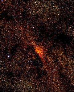 Stars forming just beyond black hole's grasp at galactic center