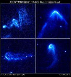 Stellar Interlopers Caught Speeding Through Space