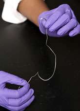 Students Embed Stem Cells in Sutures to Enhance Healing