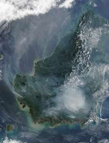 Study: Climate adds fuel to Asian wildfire emissions
