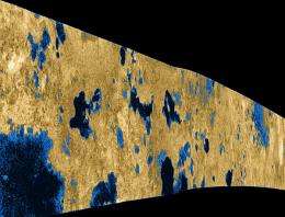 Subterranean oceans on Saturn's moon Titan