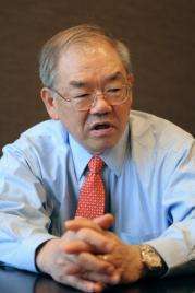 Suh Nam-Pyo, president of the Korea Advanced Institute of Science and Technology