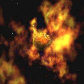 Swift, Fermi probe fireworks from a flaring gamma-ray star