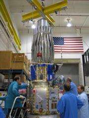 TacSat-4 spacecraft complete and awaiting launch