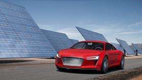 The Audi e-tron concept car