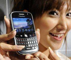 The BlackBerry Bold was launched in Japan at the start of 2009