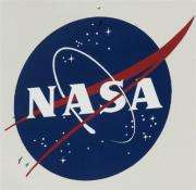 The NASA logo seen at Kennedy Space Center