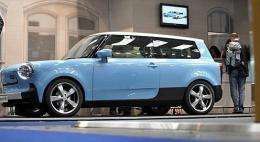The new "Trabant nT" electric car