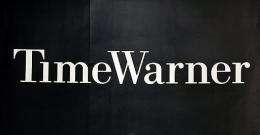 The Time Warner company logo at their headquarters