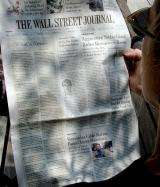 The user-pays model is already in place at News Corp's Wall Street Journal