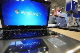 The Windows 7 launch also gave a bump to personal computer (PC) sales