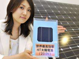 The world's highest efficiency energy conversion photovoltanic (solar panel) cell