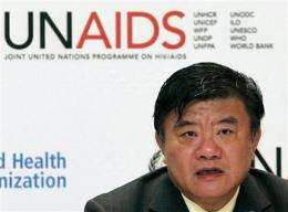 UNAIDS: Sex main cause for HIV spreading in China (AP)