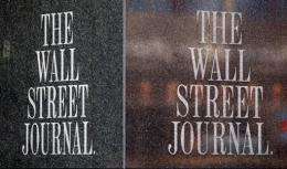 Wall Street Journal managing editor Robert Thomson accused Google of promoting online news reading a "promiscuity"