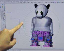 World's first panda robot is taking shape at the cutting-edge lab in Taiwan