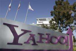 Yahoo 2Q profit up 8 pct, yet ad slump continues (AP)