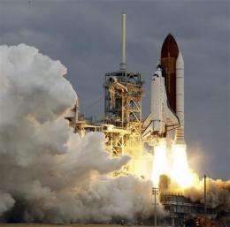 Endeavour soars on 2nd-to-last space shuttle trip (AP)