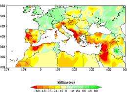 Human-caused climate change a major factor in more frequent Mediterranean droughts