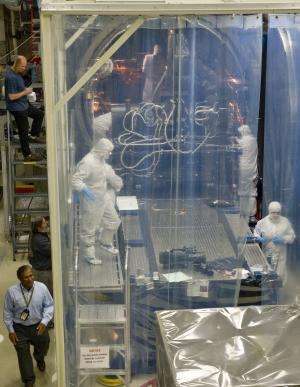 Landsat's TIRS instrument comes out of first round of thermal vacuum testing