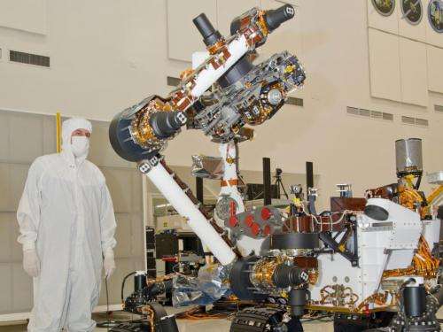 NASA's curiosity continues mobility checkouts
