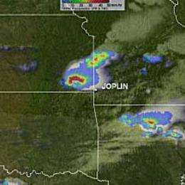NASA's TRMM satellite saw heavy rainfall in supercell that spawned Joplin tornado
