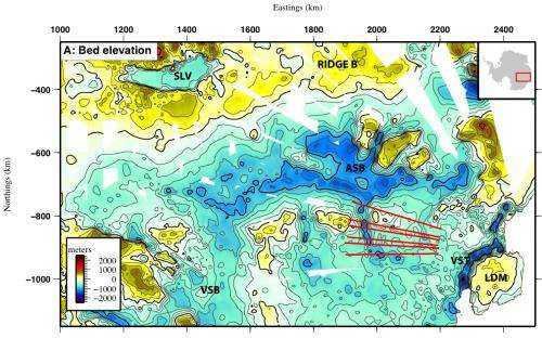 New map reveals giant fjords beneath East Antarctic ice sheet