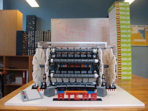 Physicist creates scale model of LHC ATLAS experiment of out LEGO blocks