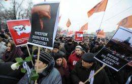 The Internet has become a vital resource in Russia to coordinate protests