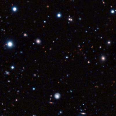 The most distant mature galaxy cluster
