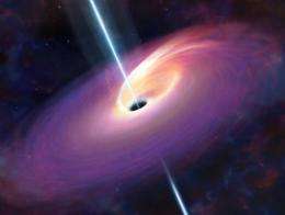 Unusual gamma-ray flash may have come from star being eaten by massive black hole