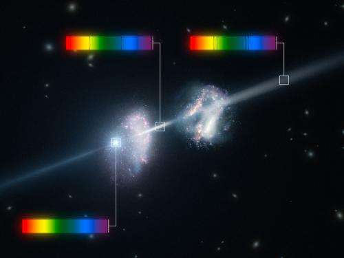 VLT observations of gamma-ray burst reveal surprising ingredients of early galaxies