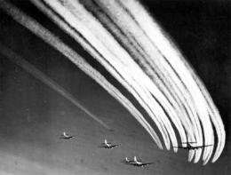 World War II bombing raids offer new insight into the effects of aviation on climate