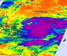 NASA satellite sees massive Tropical Storm Meari headed for Taiwan
