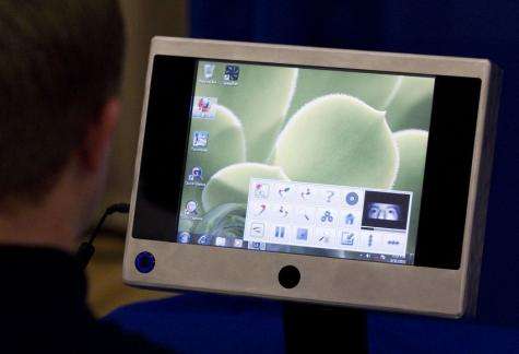 Eye-tracking tablet to help people with disabilities