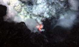 Fiery volcano offers geologic glimpse into land that time forgot