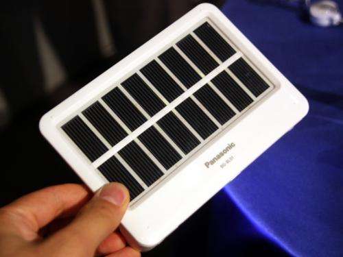 Panasonic releases a solar charger with USB, AA battery slots and LED lights