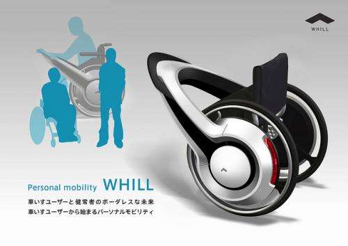Wheelchair transformer draws viewers at Tokyo show